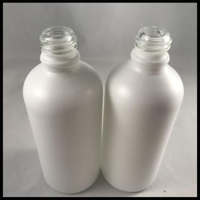 Υγρή Dropper Ε κενή ουσιαστικού πετρελαίου ικανότητα γυαλιού 100ml μπουκαλιών άσπρη παγωμένη